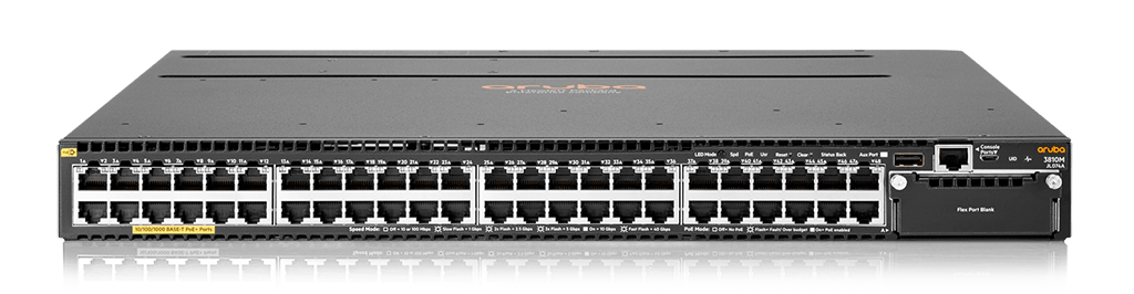 Aruba 3810M 48G PoE+ 1-slot Switch (JL074A)